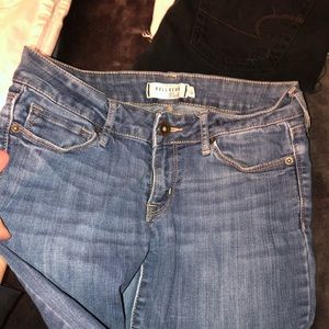 Low rise jeans